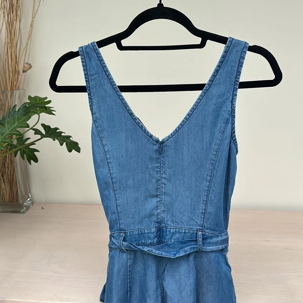 Amour Vert Gisela Chambray Jumpsuit - Picture 7 of 11